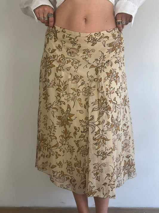 Vintage Midi Skirt