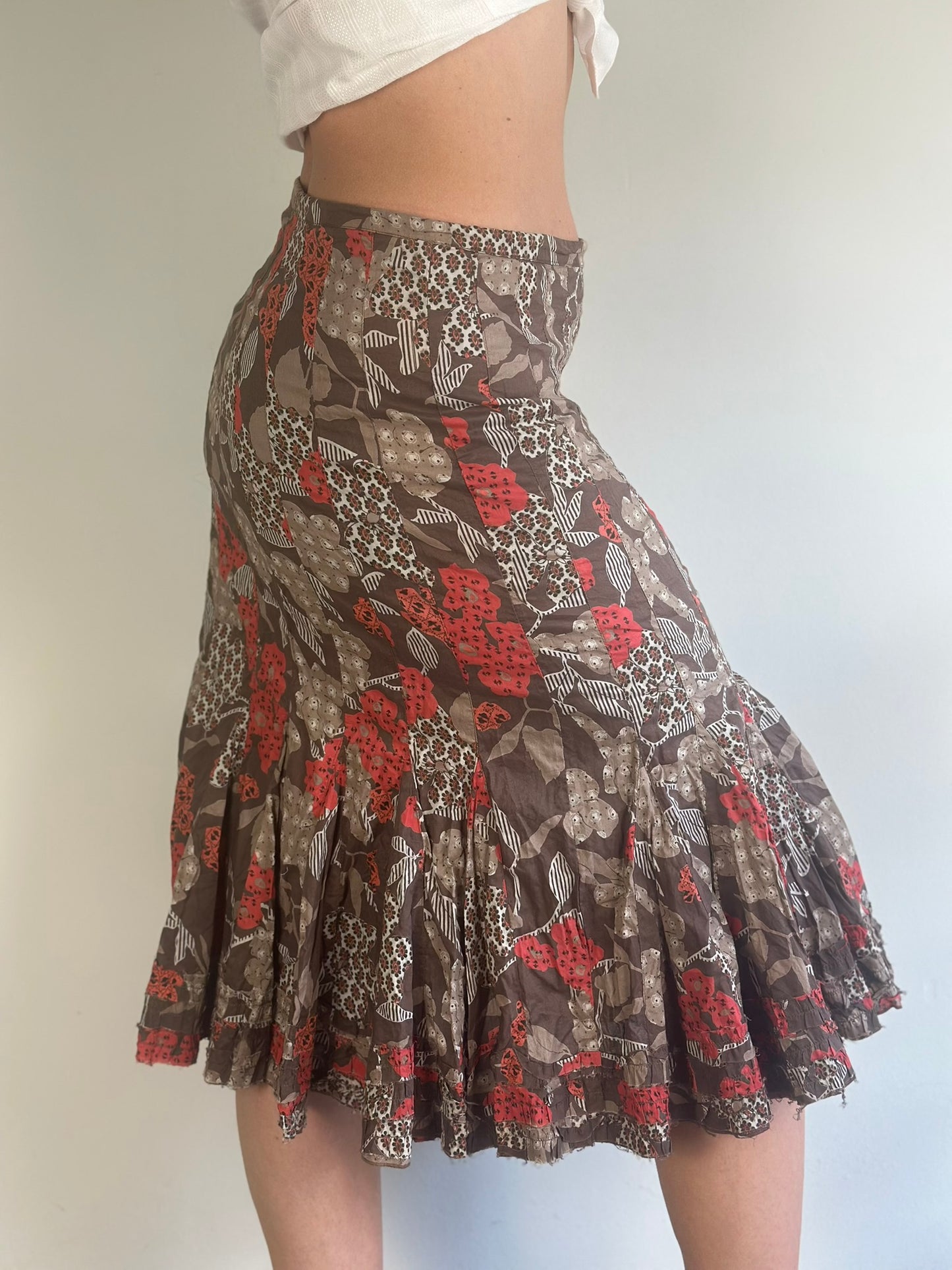 Vintage Midi Skirt