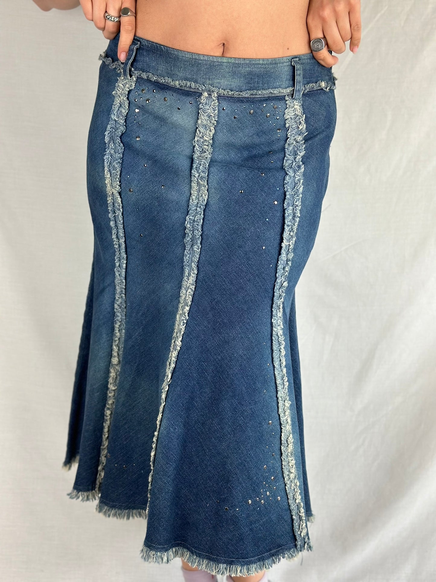 Y2K Denim Skirt