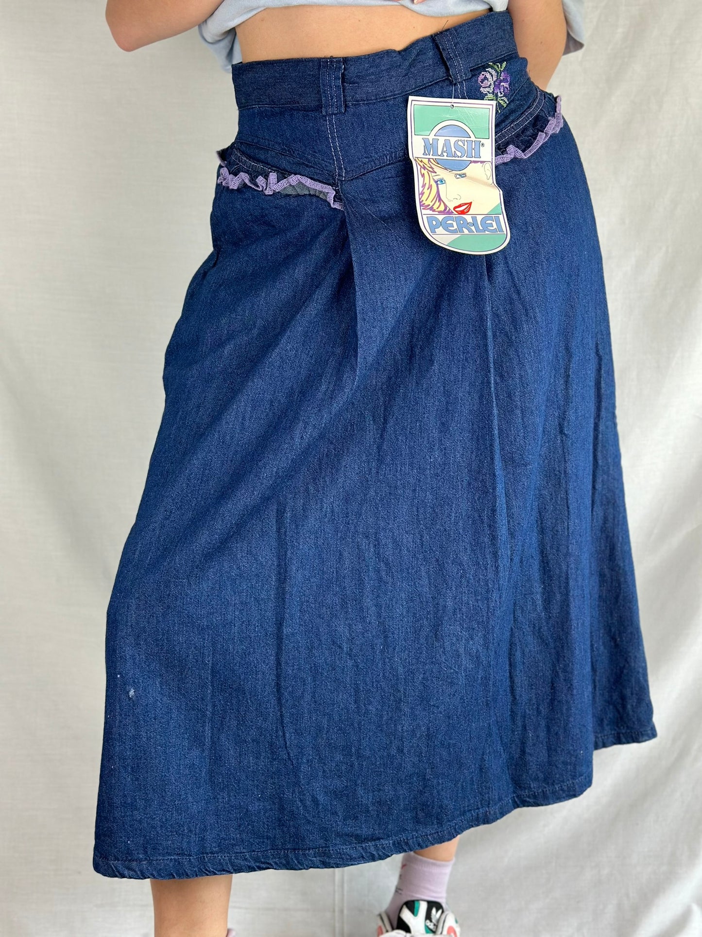 Vintage Denim Skirt