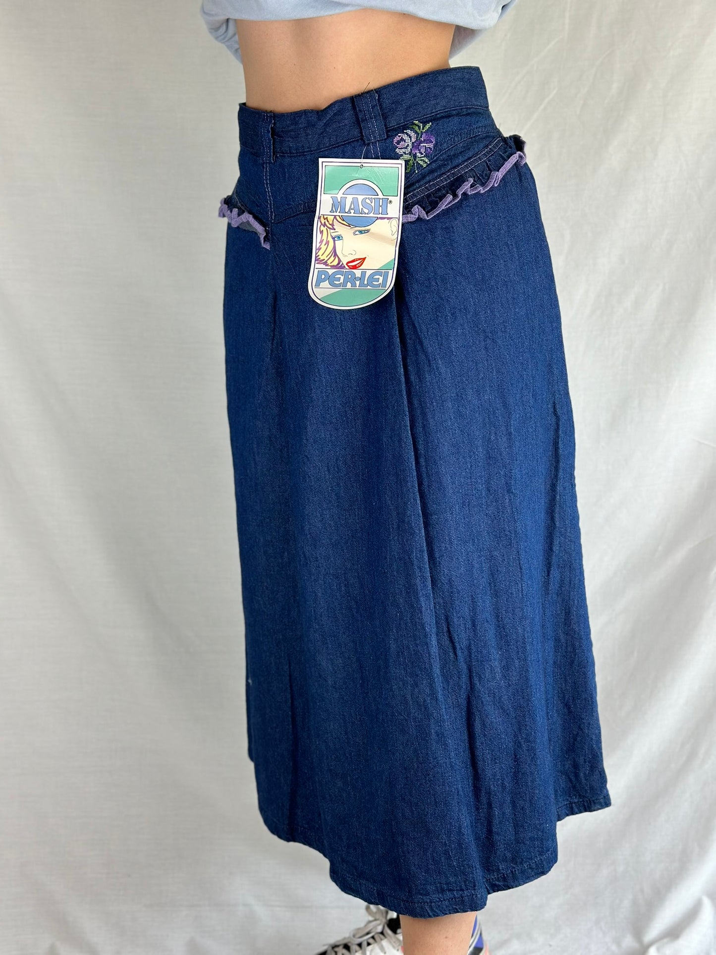 Vintage Denim Skirt