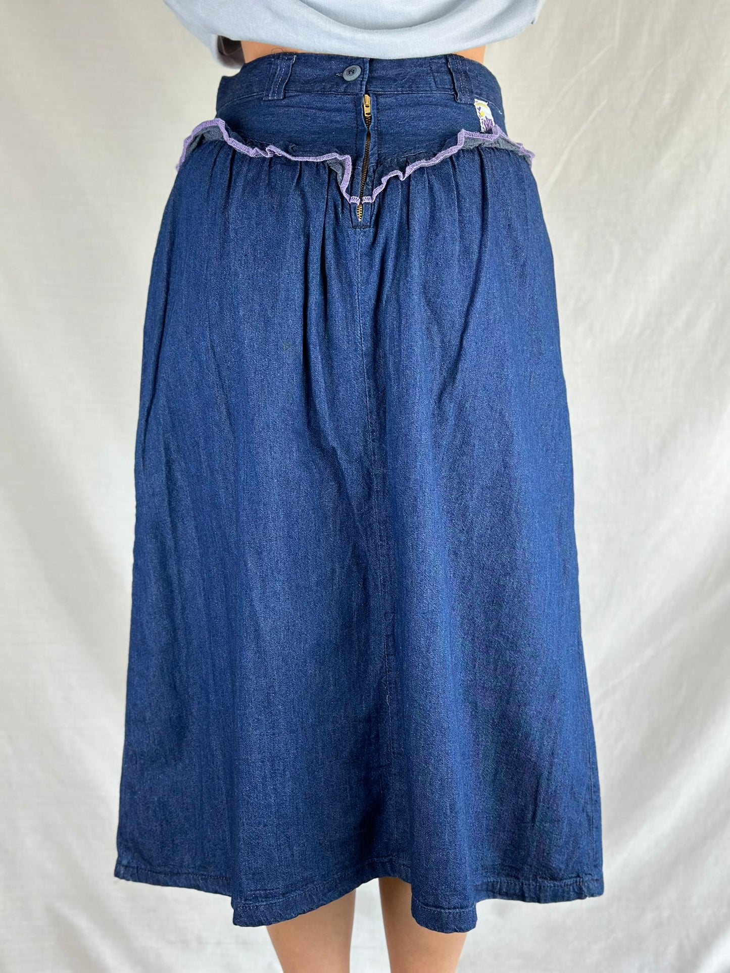 Vintage Denim Skirt