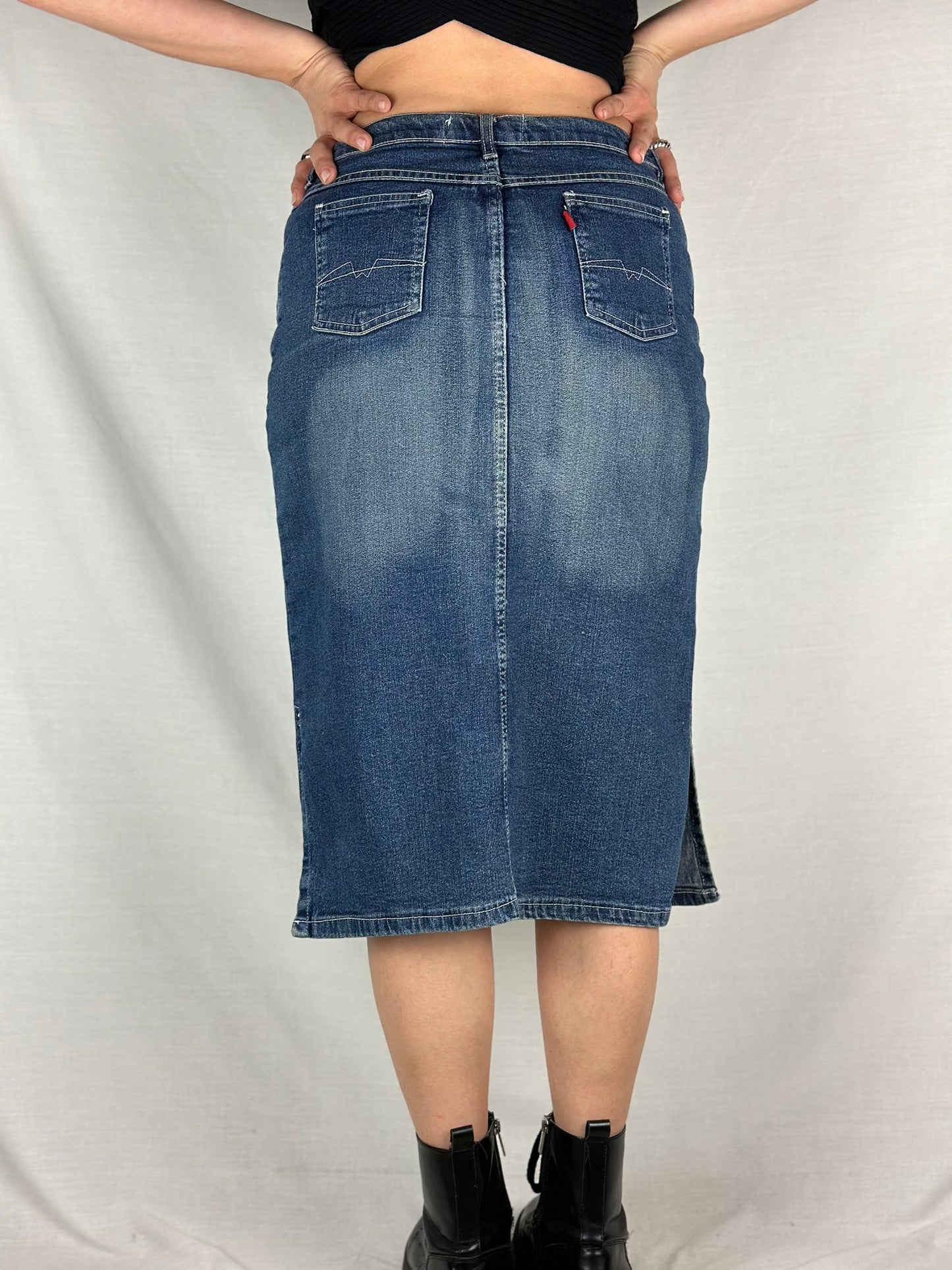 Vintage Denim Skirt