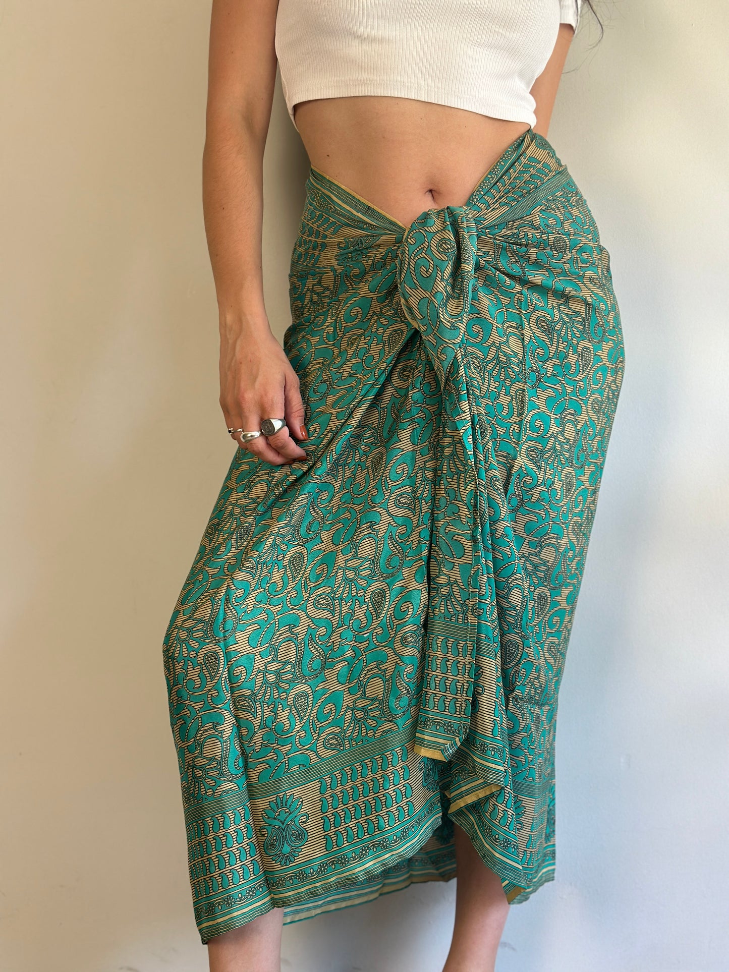 Sari Silk Pareo