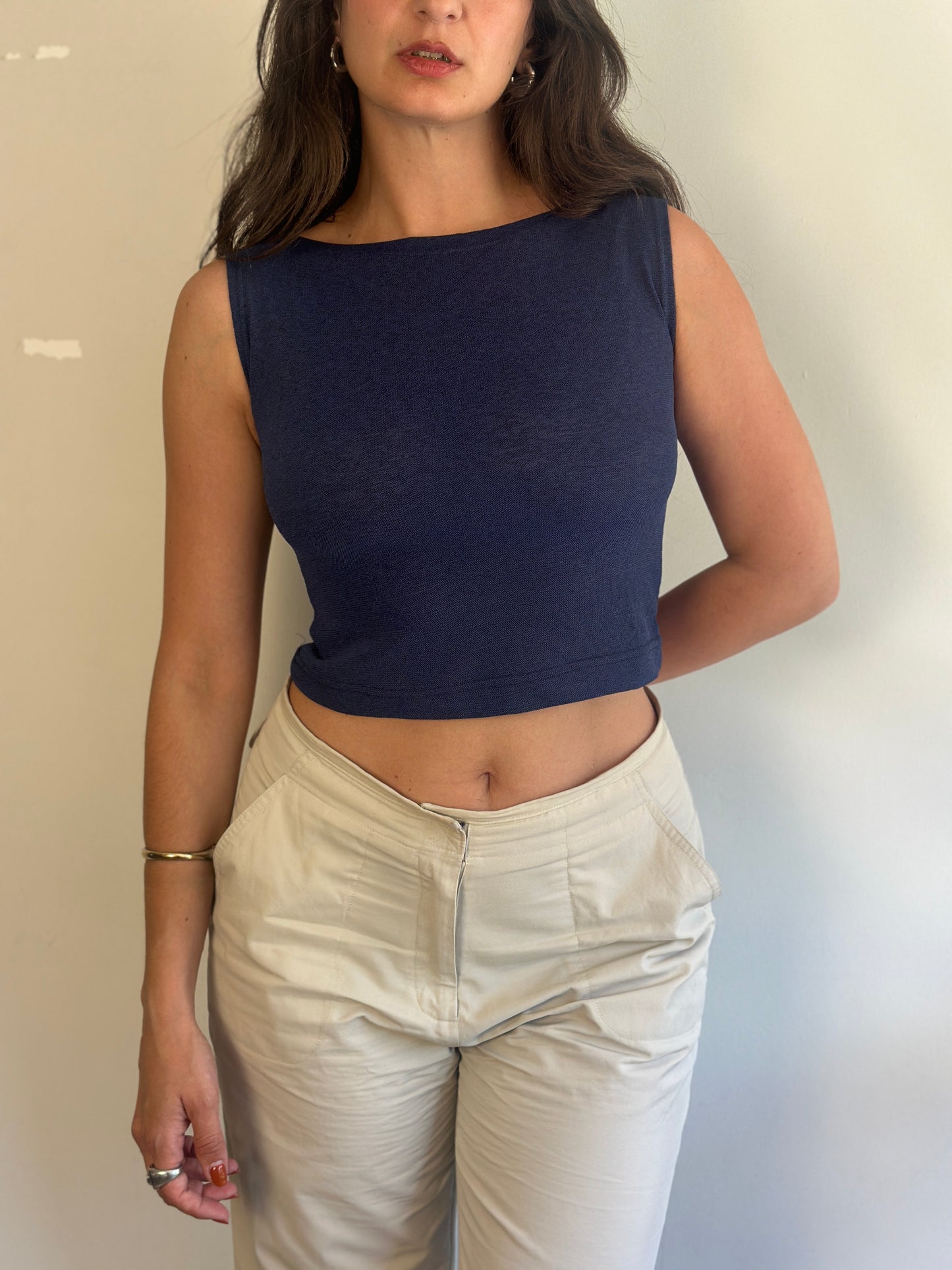 Vintage Blue Top