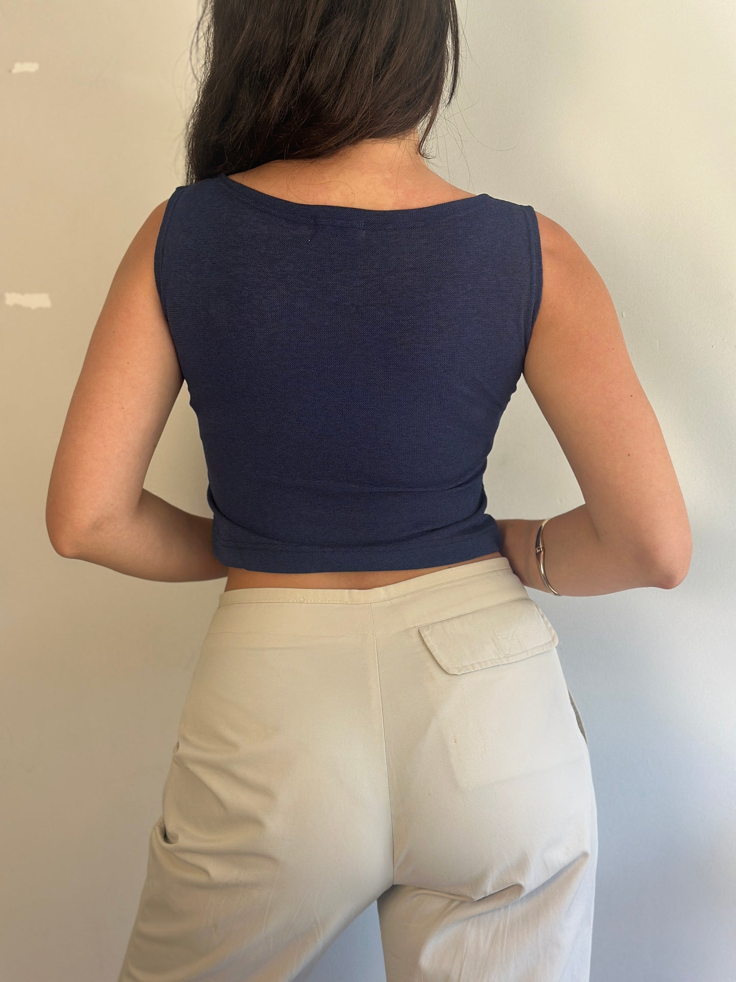Vintage Blue Top