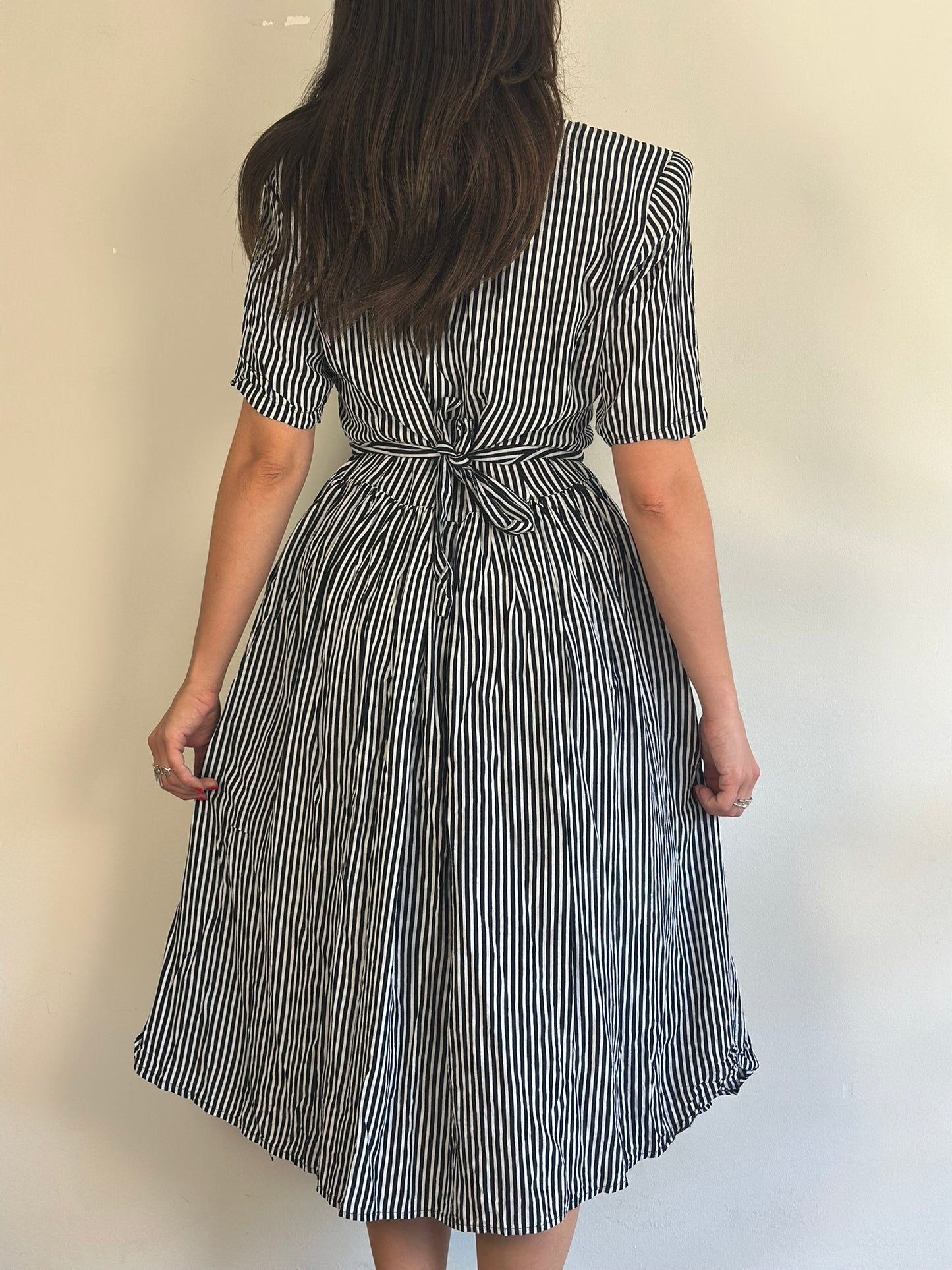 Vintage Striped Dress
