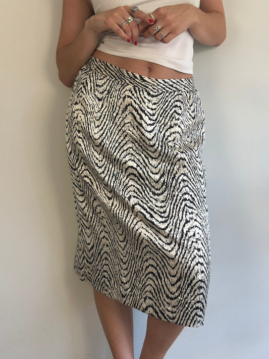 Vintage Silk Skirt