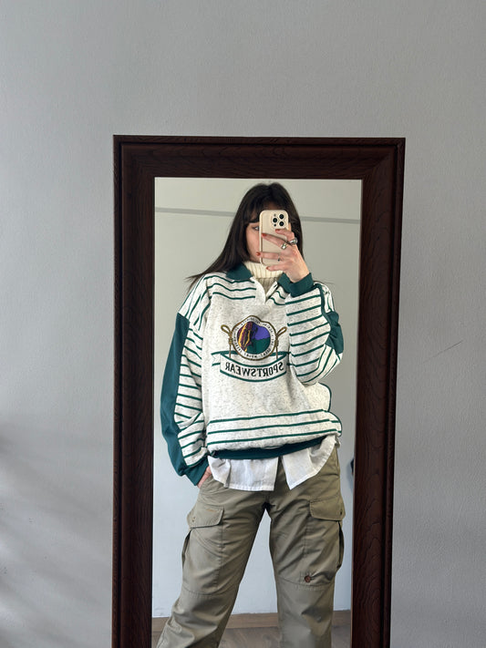 Vintage Polo Sweatshirt