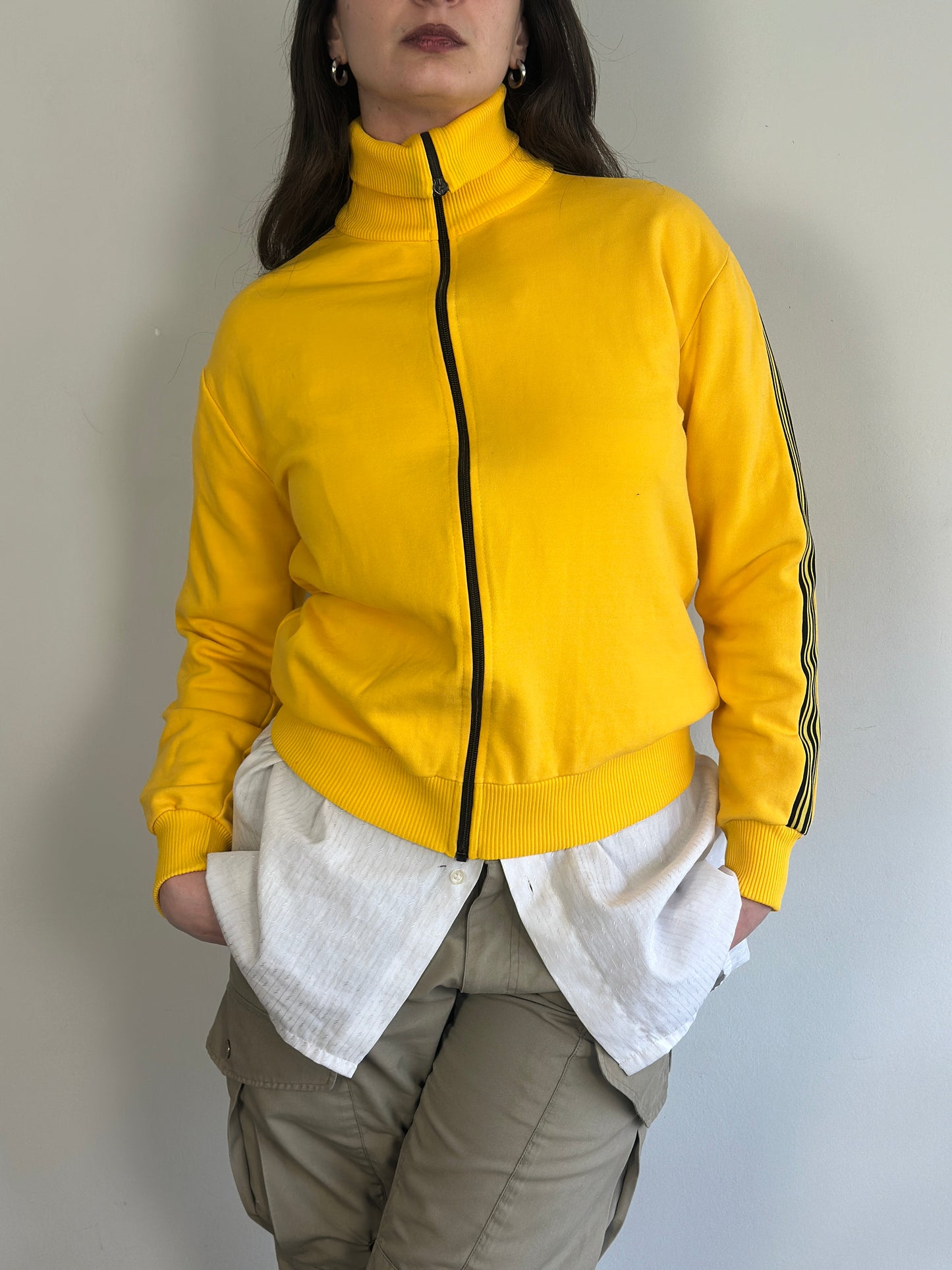 Vintage Athletic Cardigan with zipper