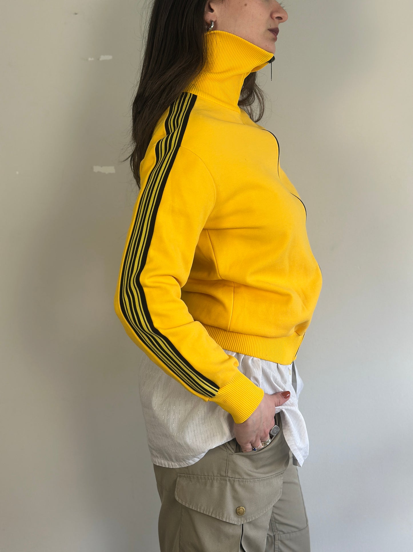 Vintage Athletic Cardigan with zipper