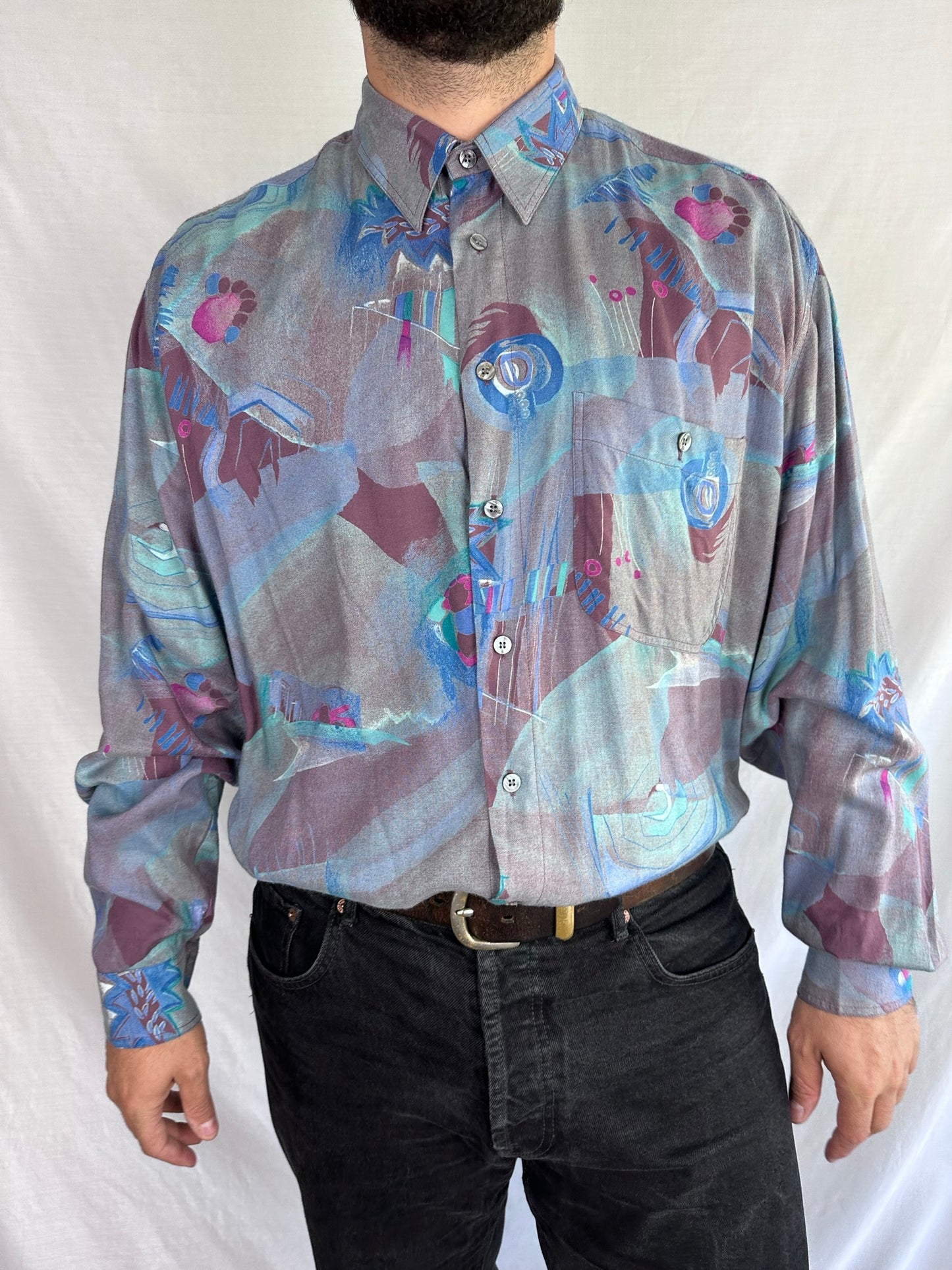 Vintage Printed Shirt