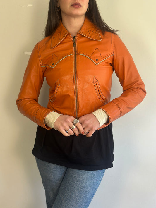 Vintage Leather Jacket