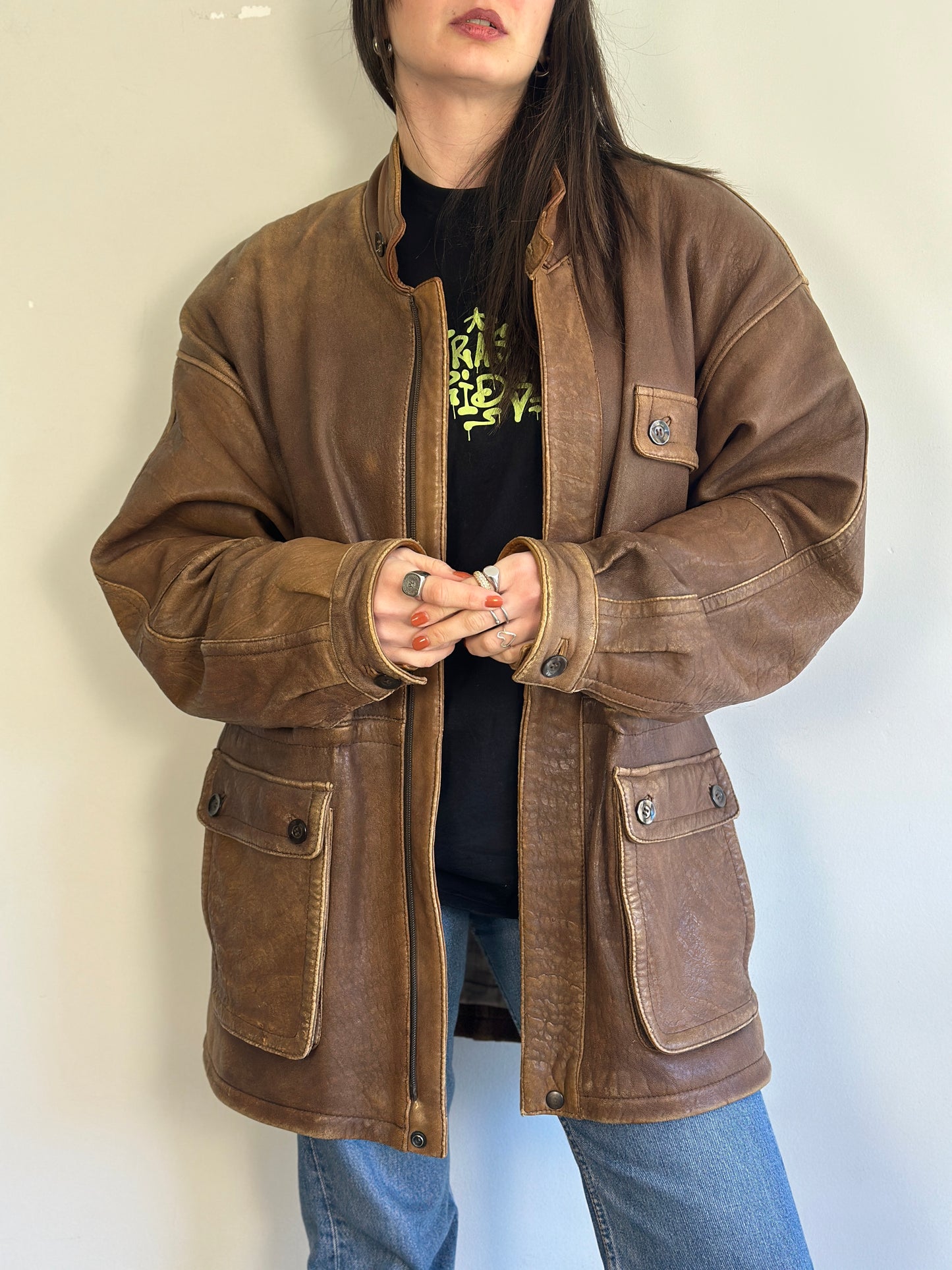 Vintage Leather Jacket