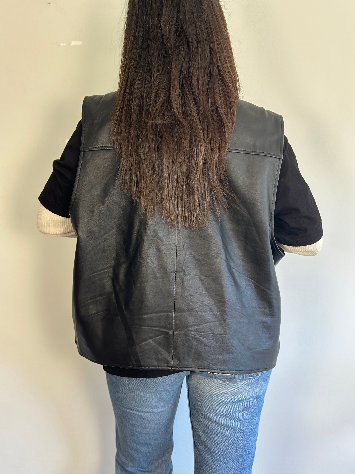 Vintage Leather Vest