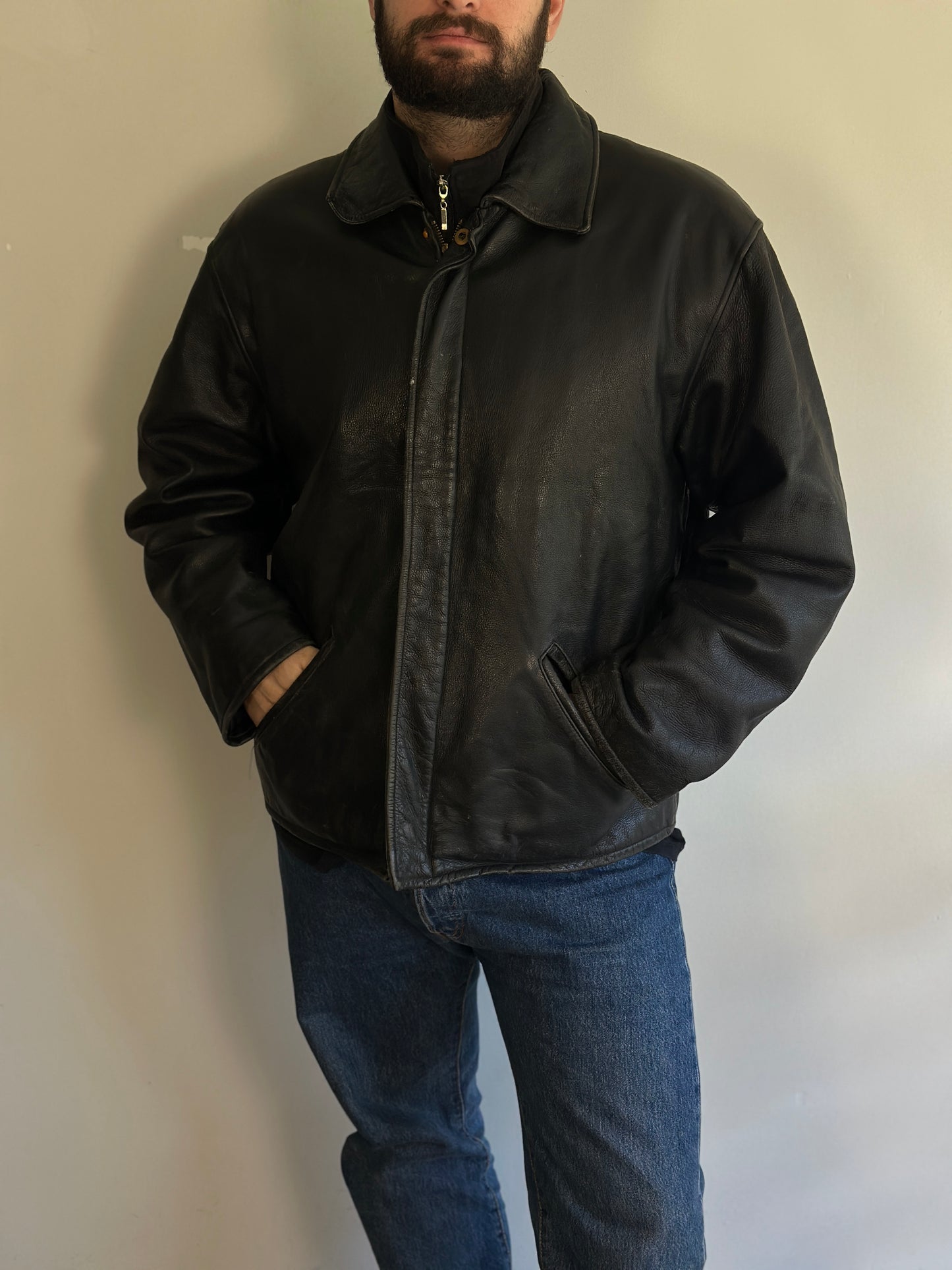 Vintage Leather Jacket