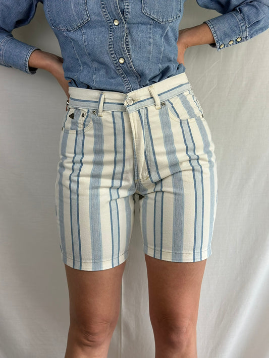 Vintage Striped Shorts