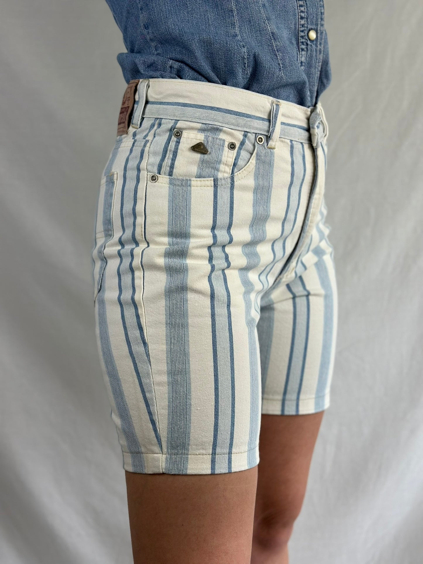 Vintage Striped Shorts