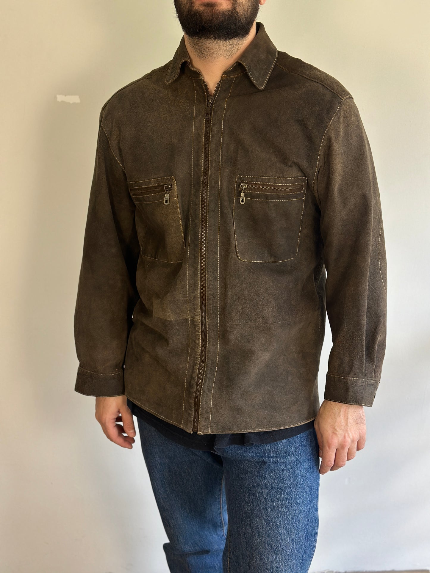 Vintage Leather Shirt