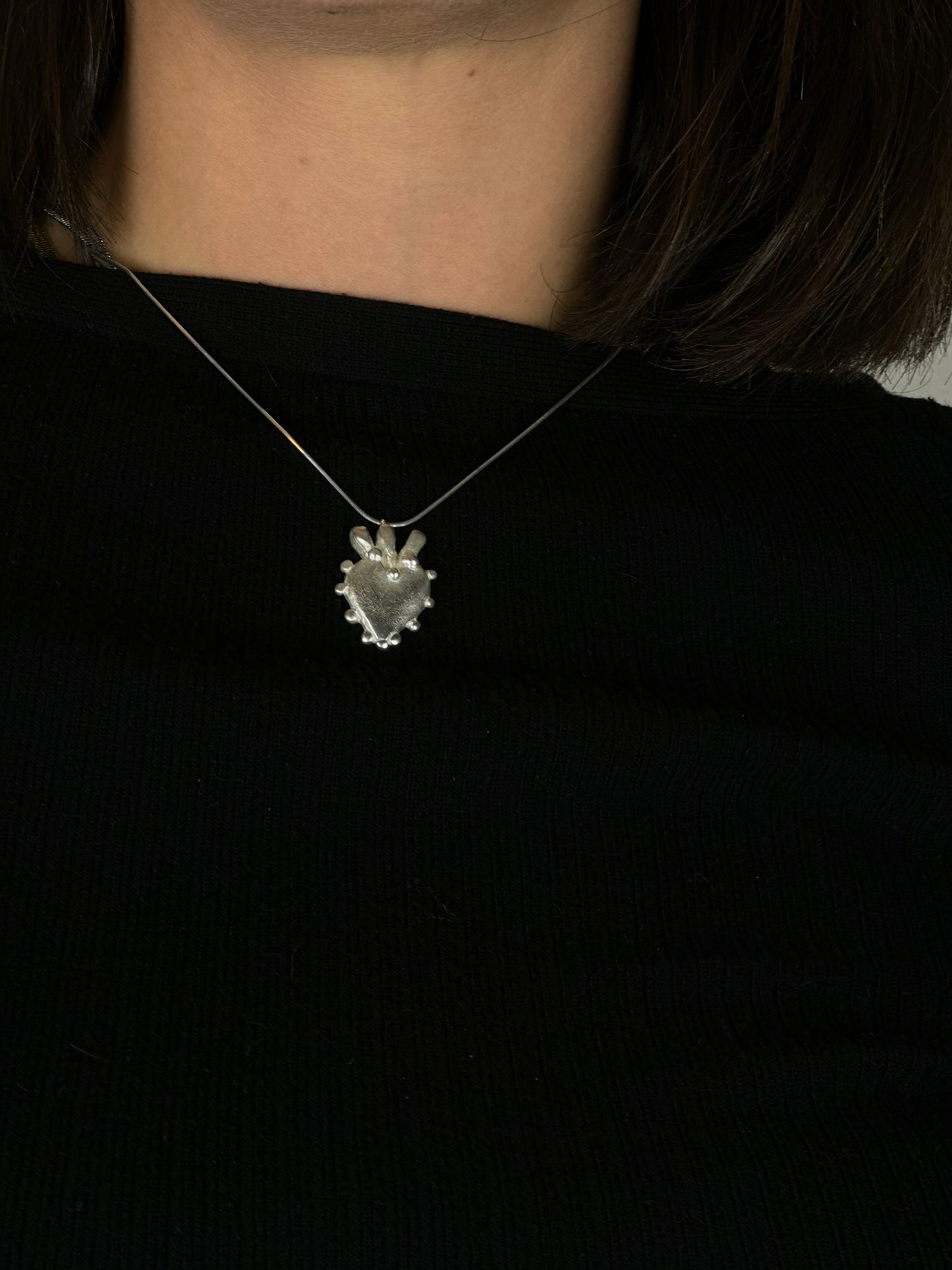 Inima Necklace Silver