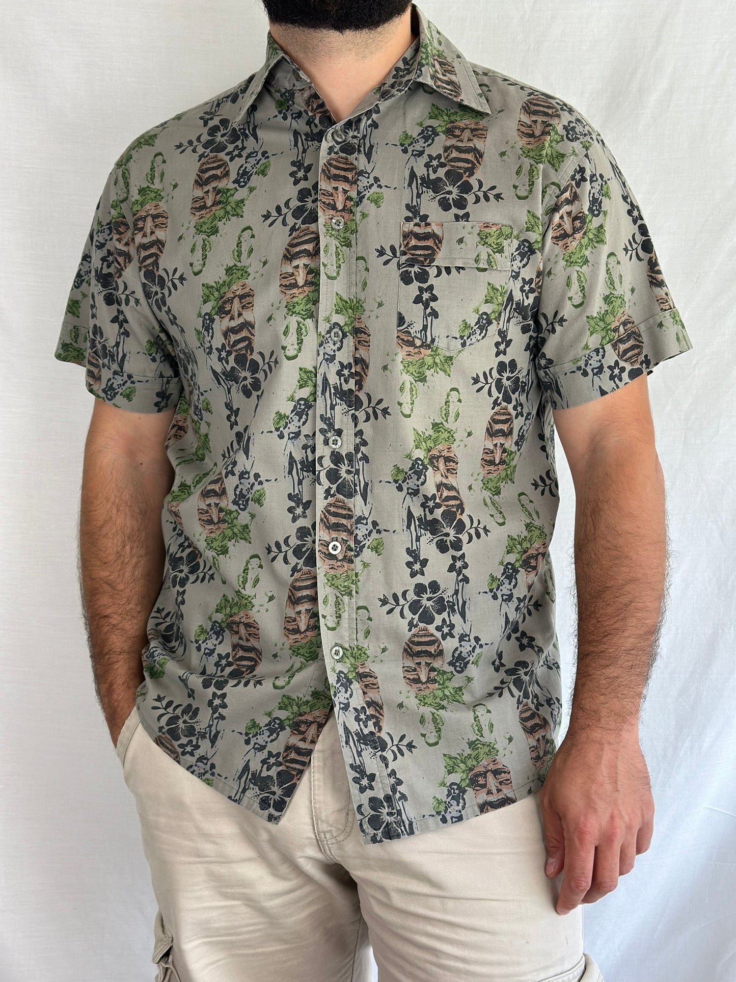 Vintage Patterned Shirt