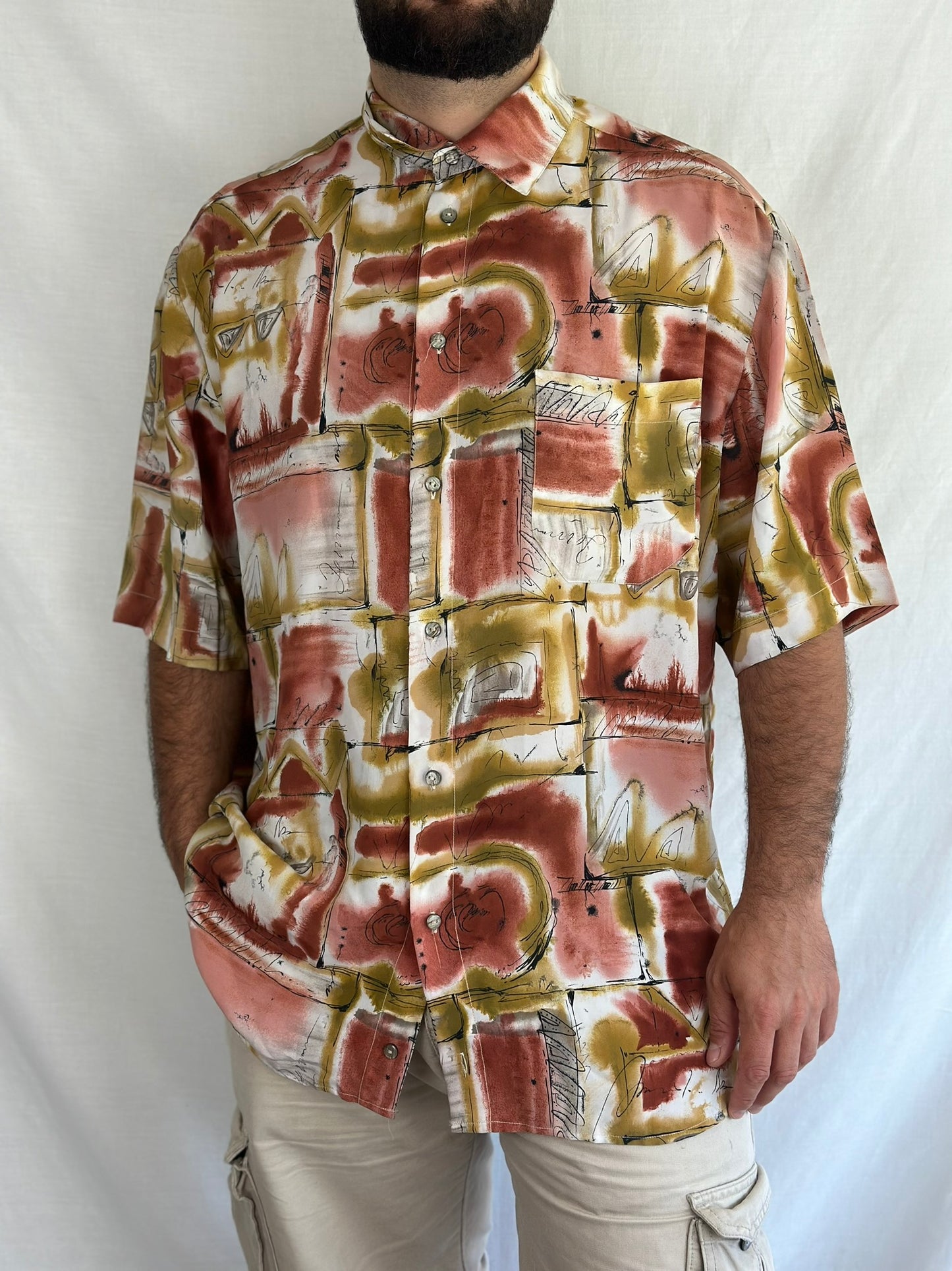 Vintage Patterned Shirt