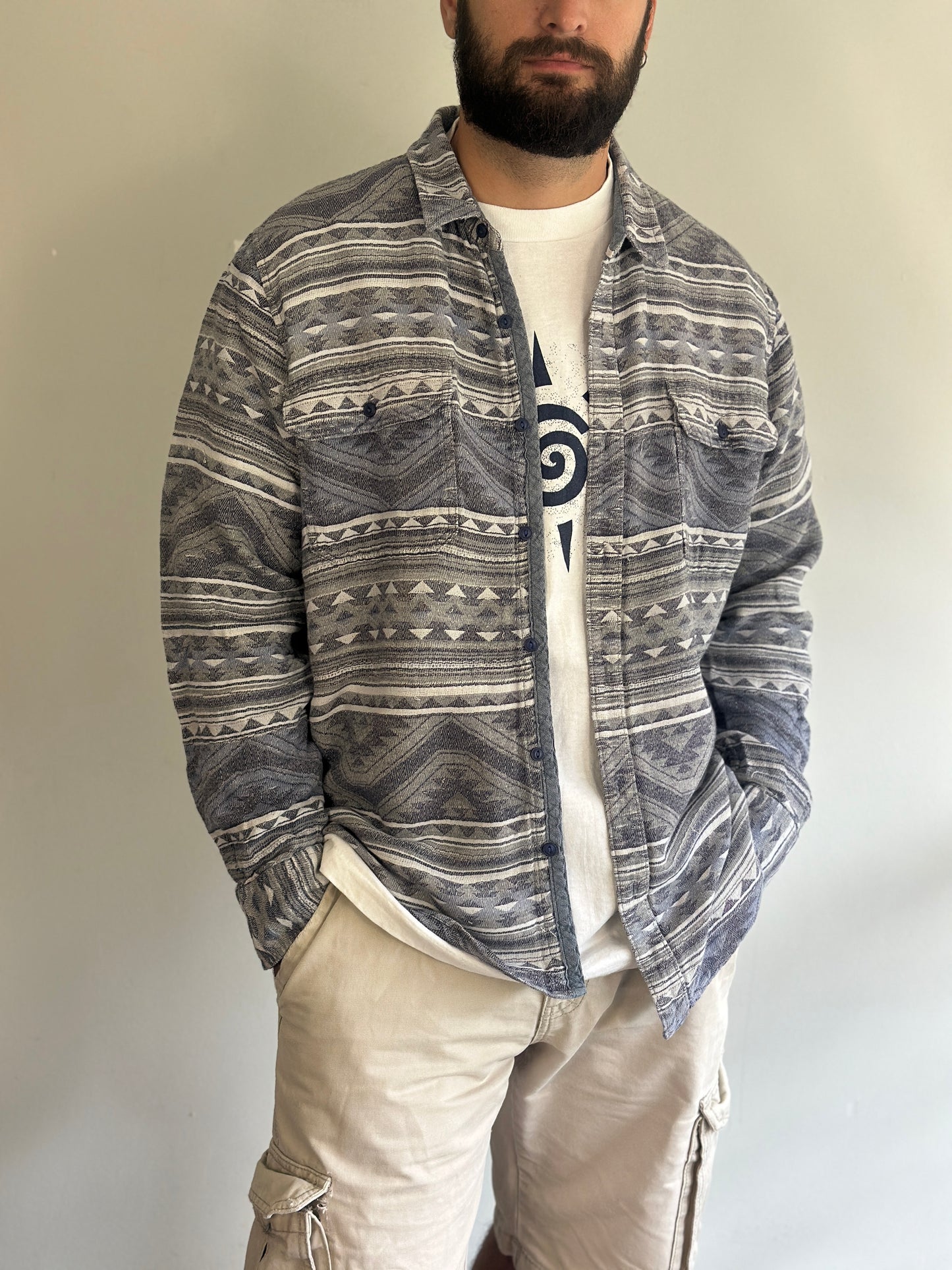 Vintage Patterned Shirt