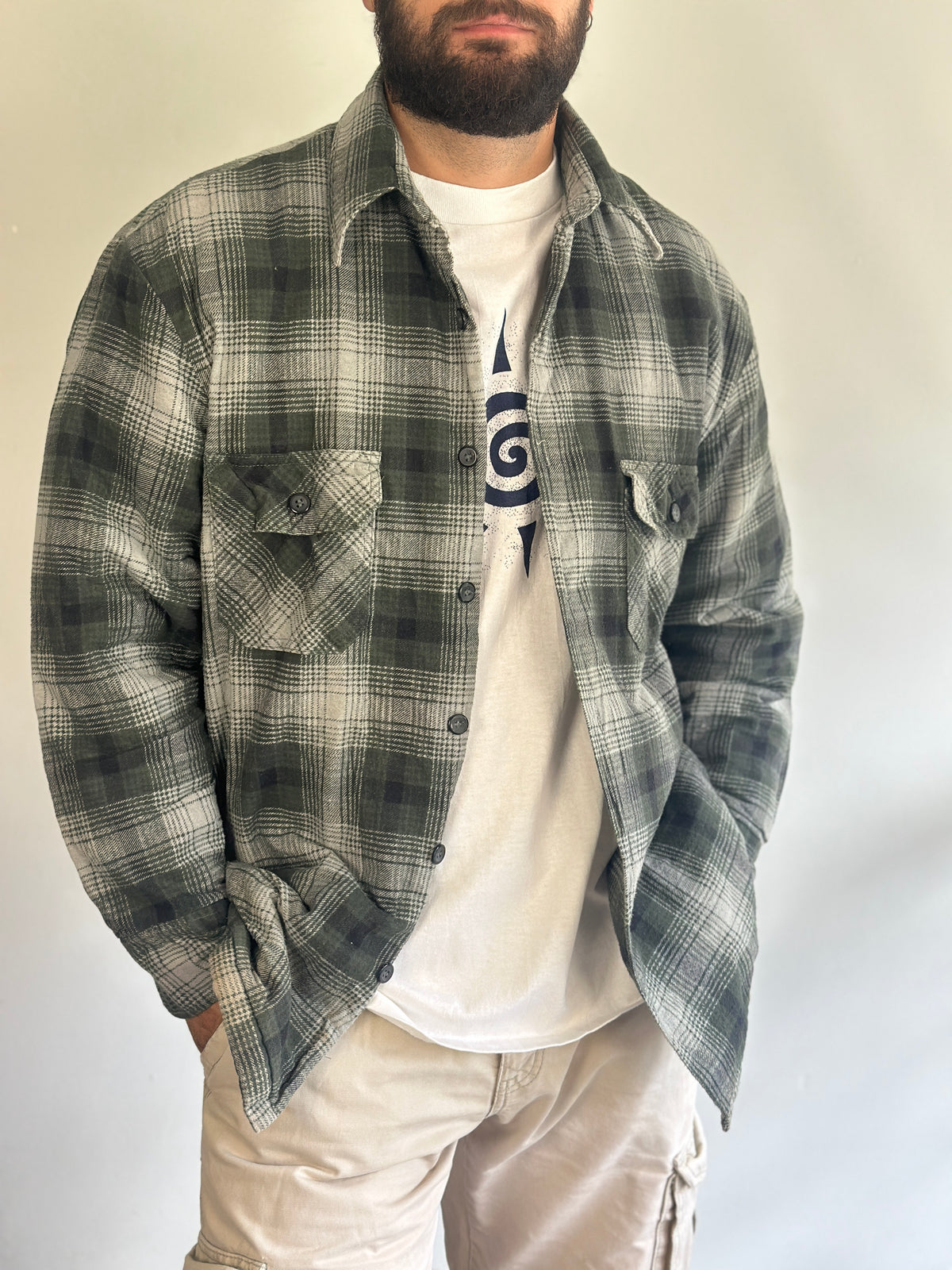 Vintage Checked Heavyweight Shirt