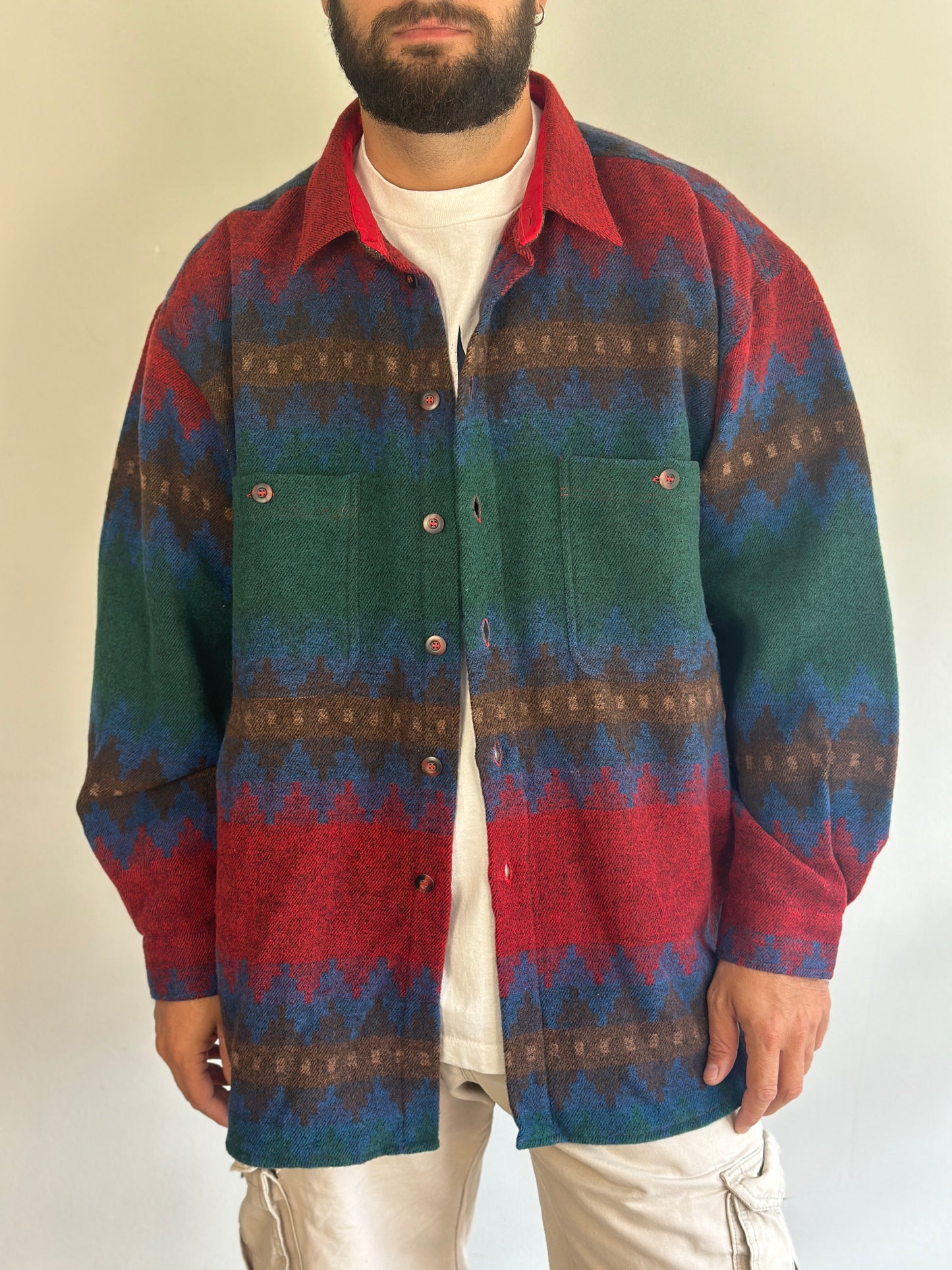 Vintage Patterned Shirt