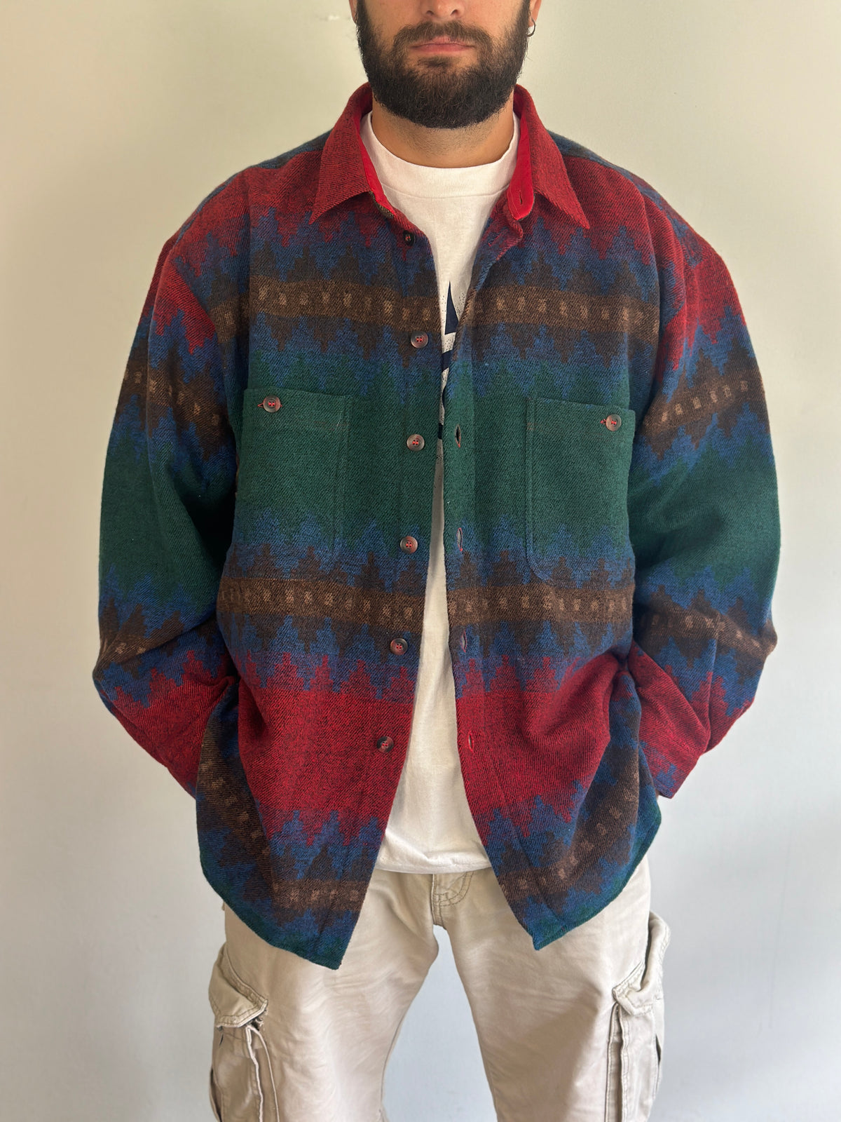 Vintage Patterned Shirt