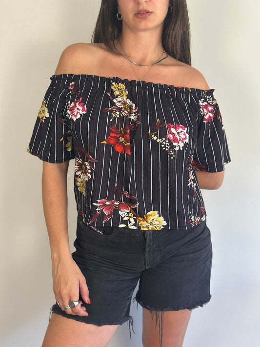 Floral Off-Shoulder Top