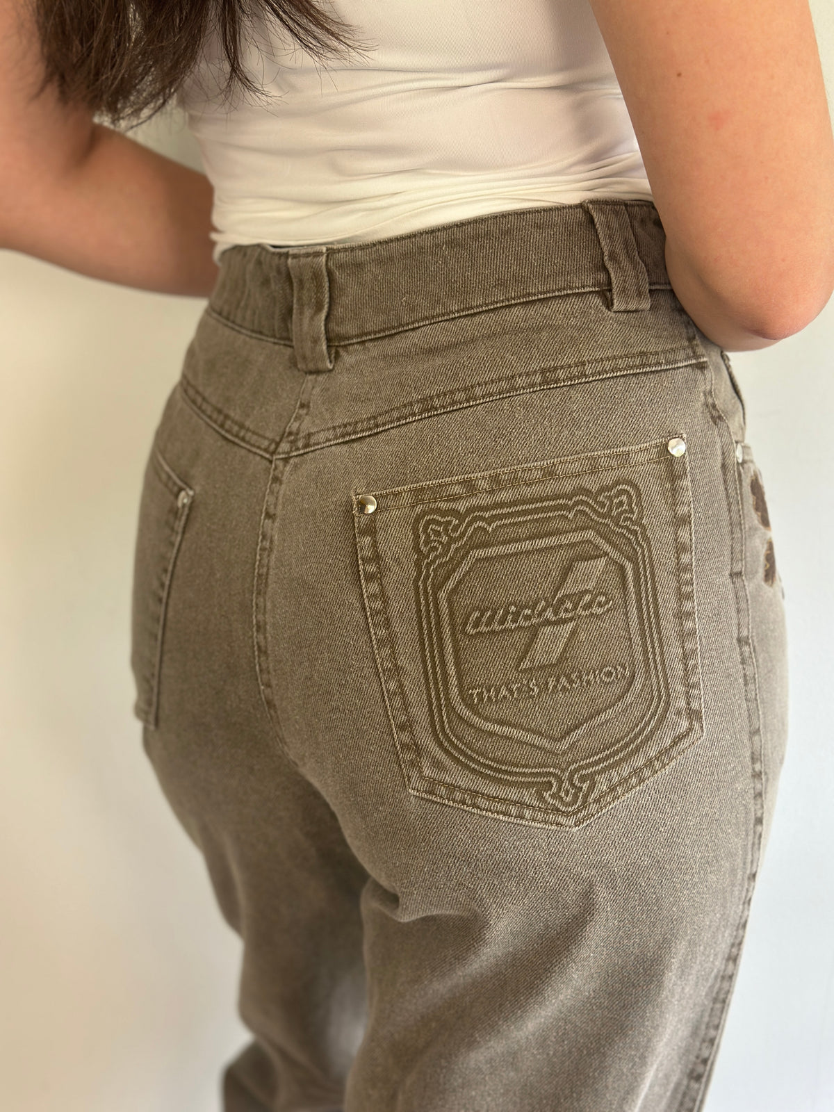 Vintage Khaki Jeans