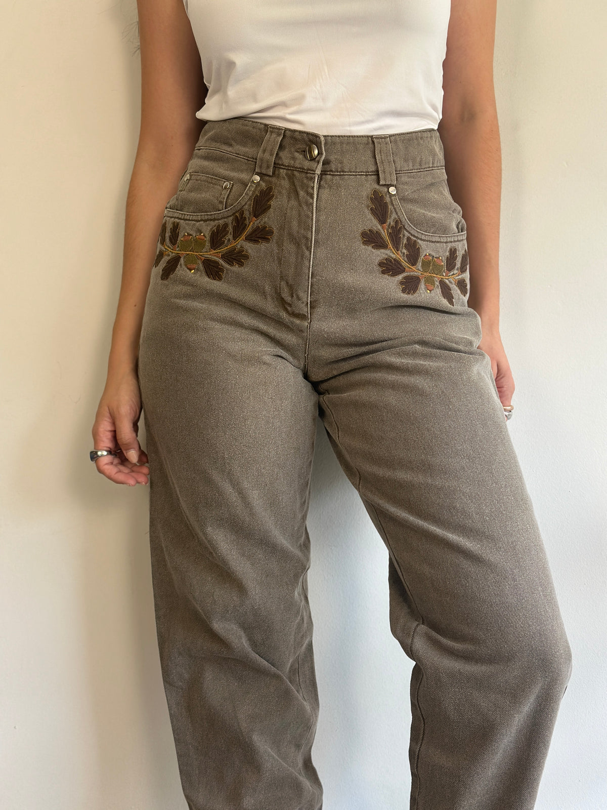 Vintage Khaki Jeans