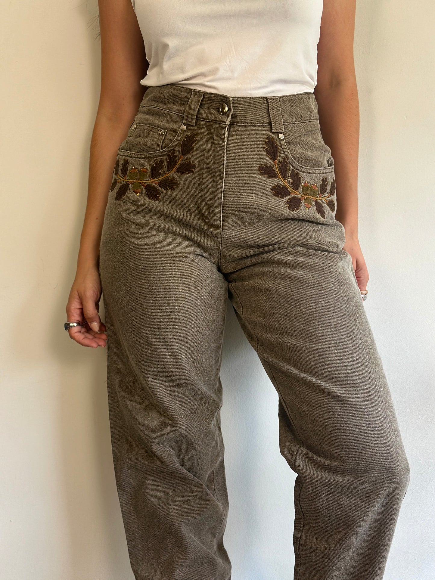 Vintage Khaki Jeans