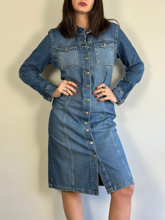 Vintage Denim Dress