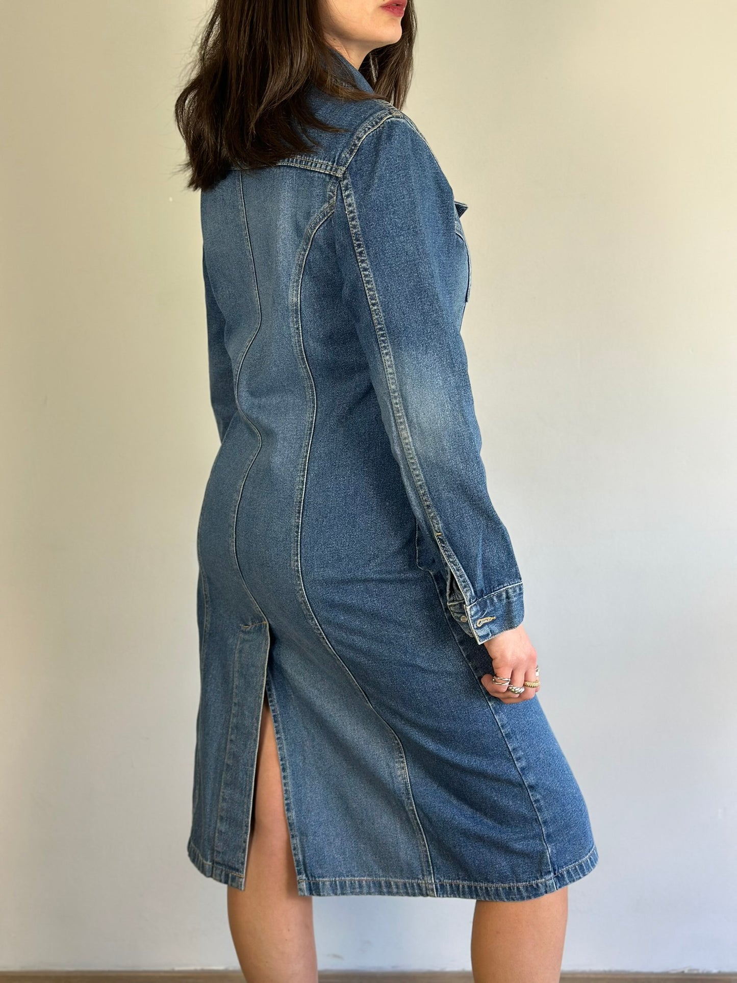 Vintage Denim Dress