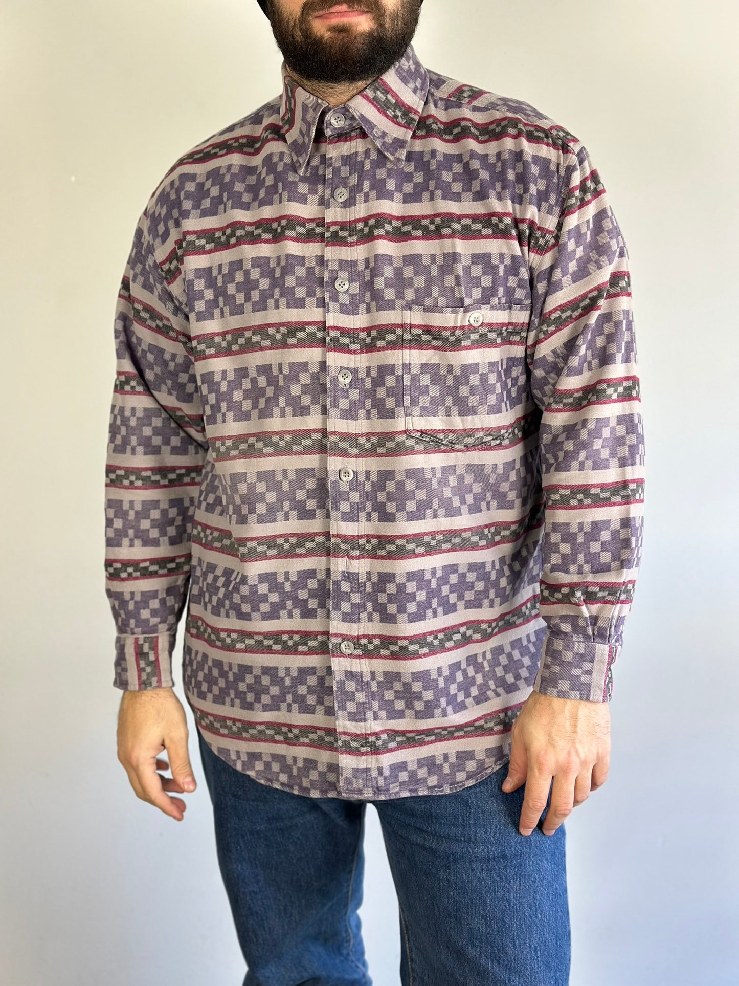 Vintage Patterned Shirt