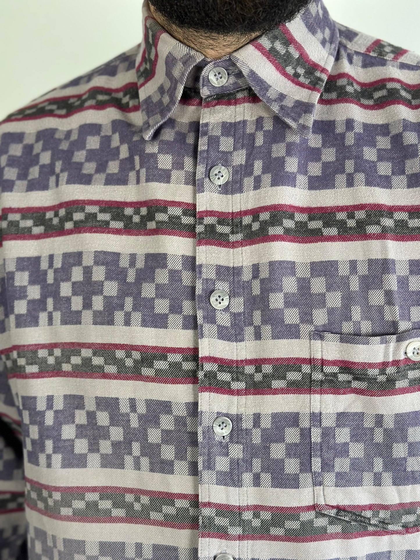 Vintage Patterned Shirt