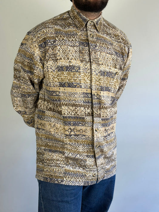 Vintage Patterned Shirt