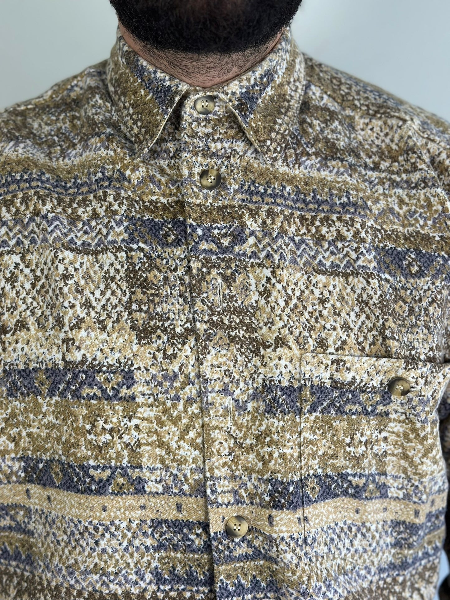 Vintage Patterned Shirt