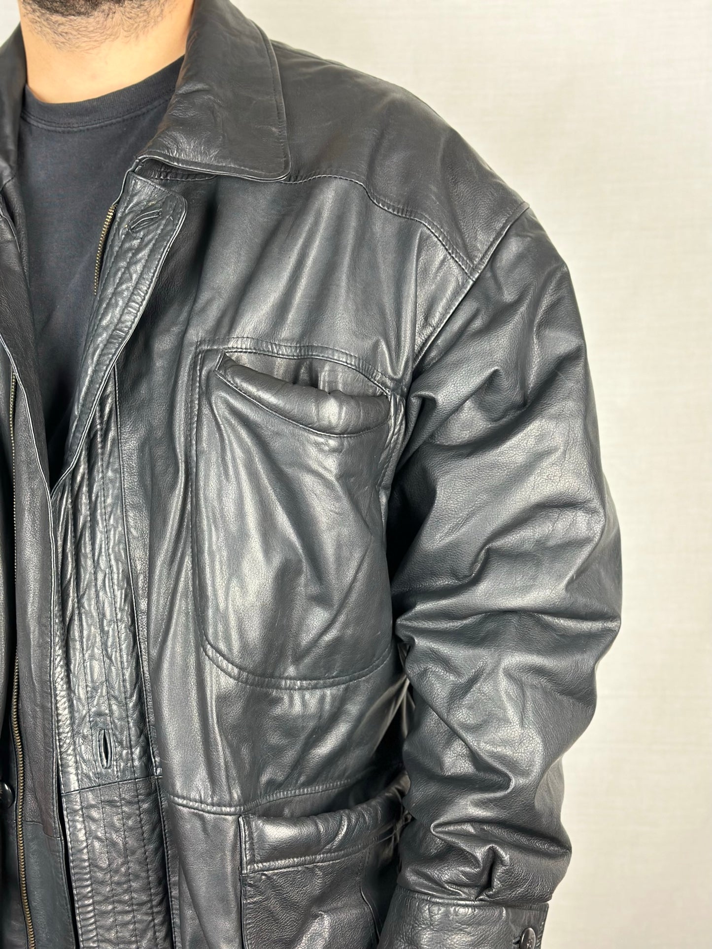 Long Leather Jacket