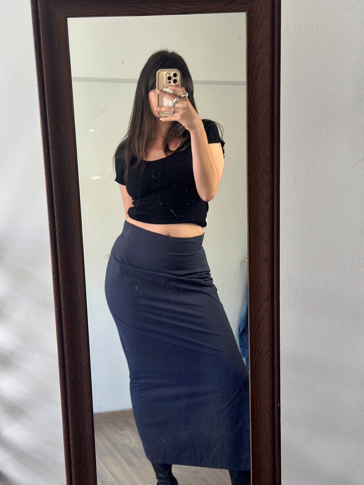 Dark Grey Sport Skirt