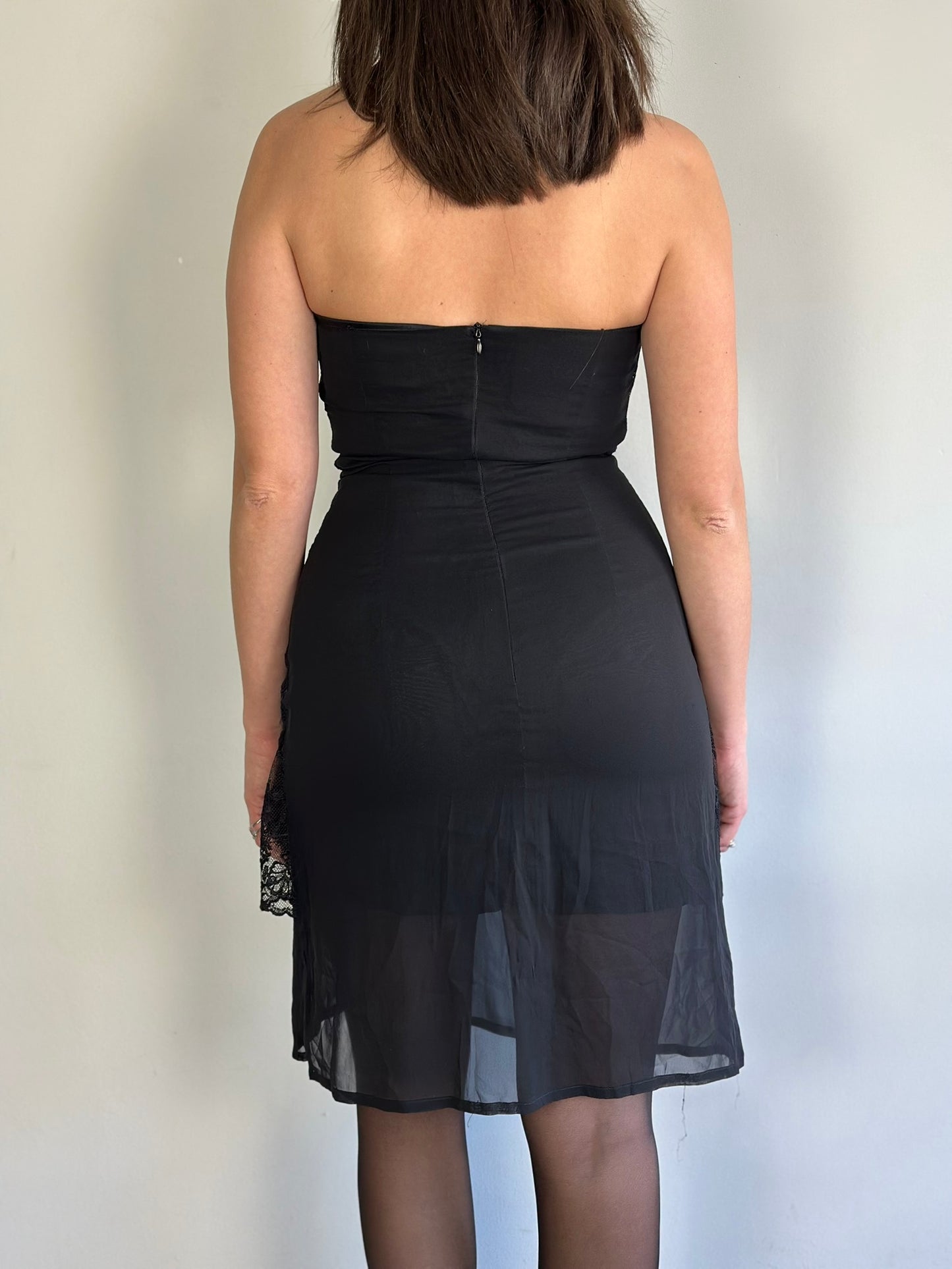 Vintage Strapless Dress