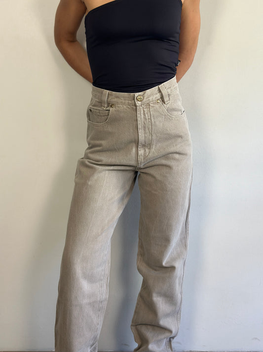 Vintage Light Grey Jeans