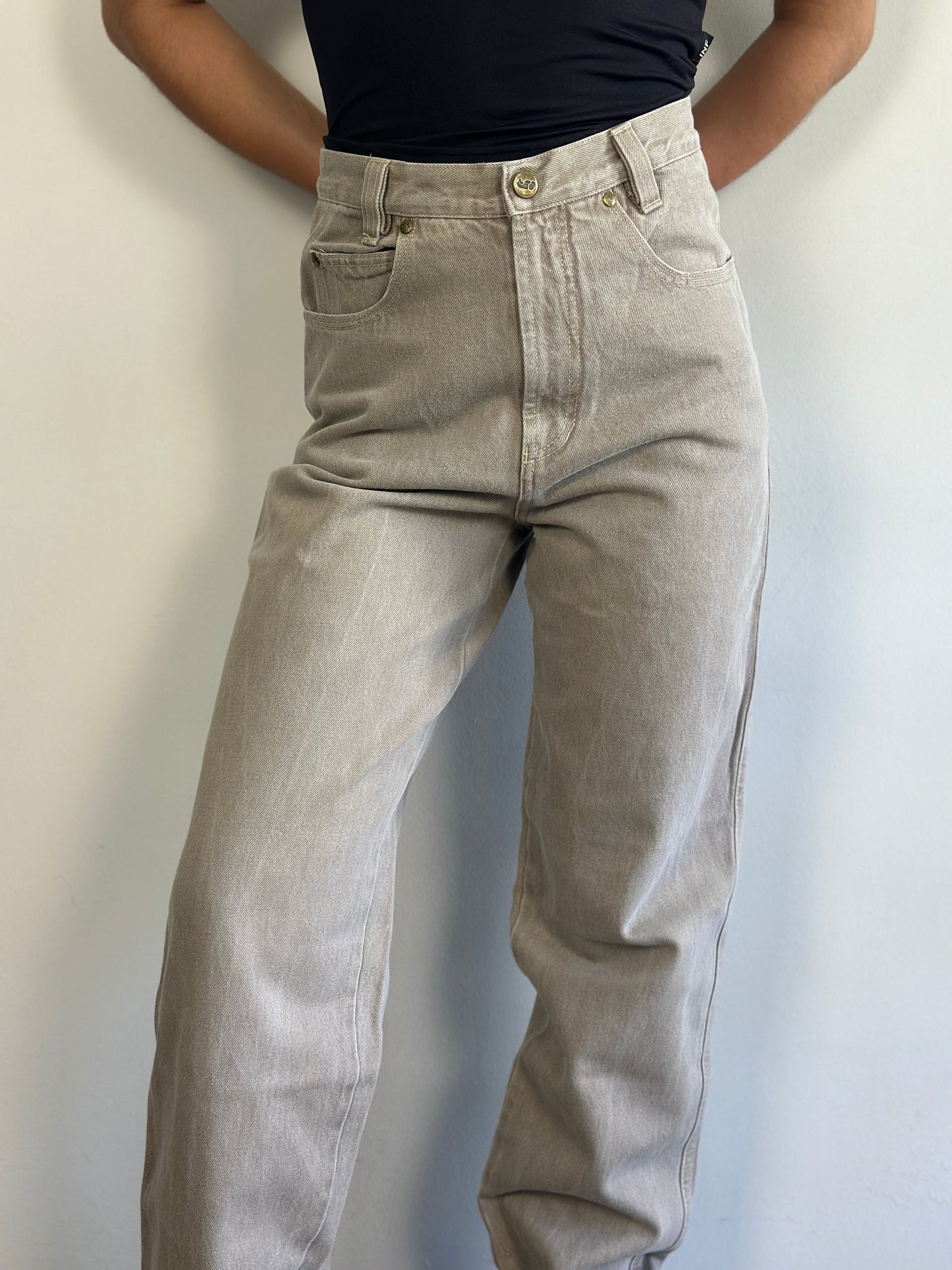 Vintage Light Grey Jeans