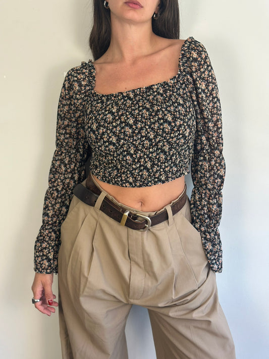Vintage Floral Top