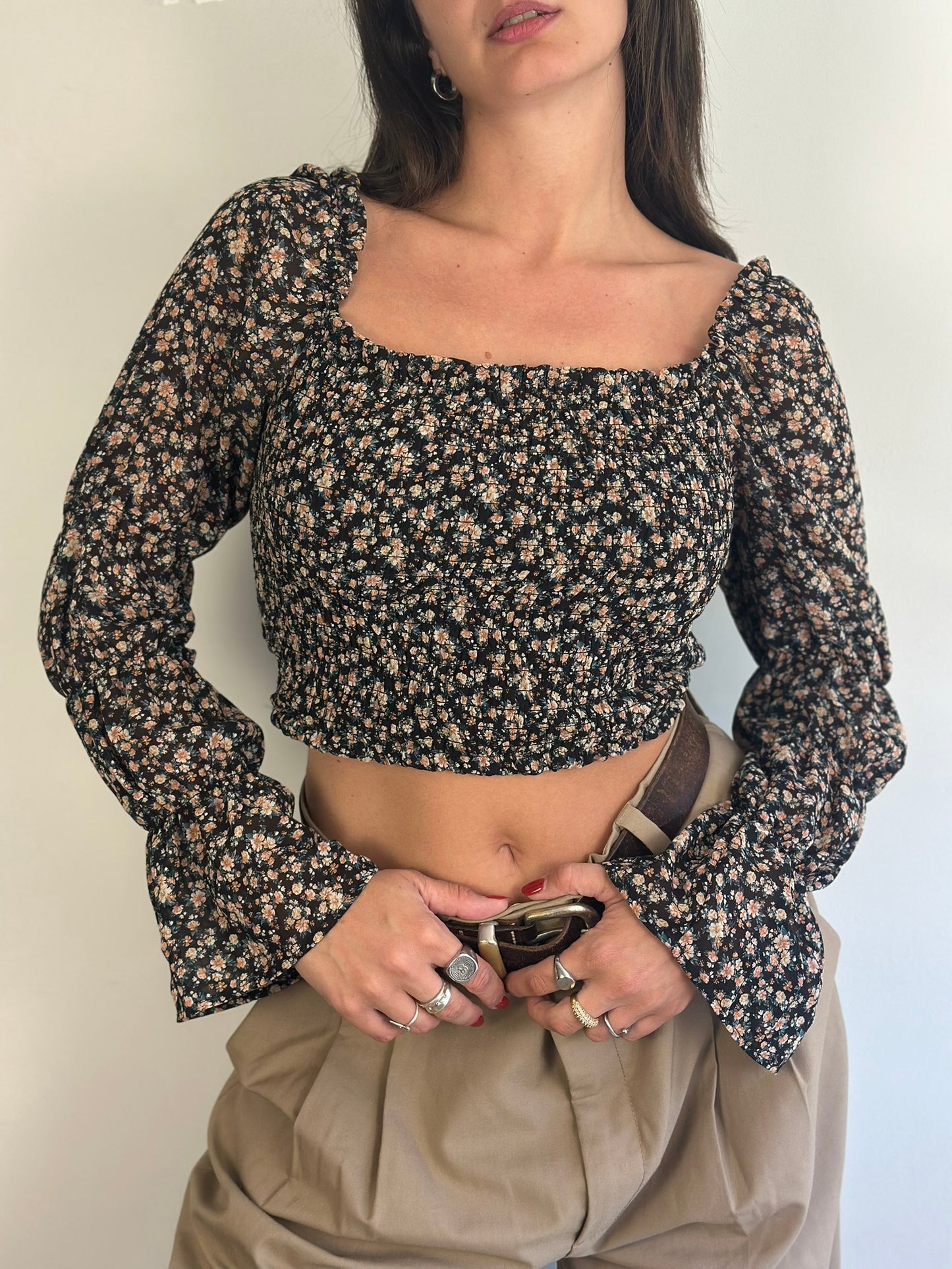 Vintage Floral Top