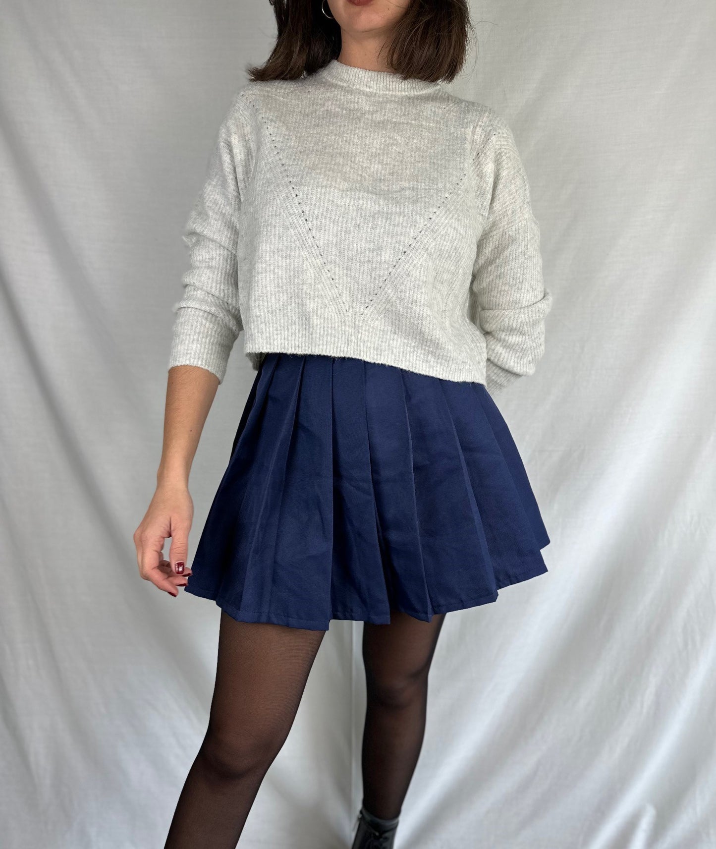 Mini Pleated Skirt