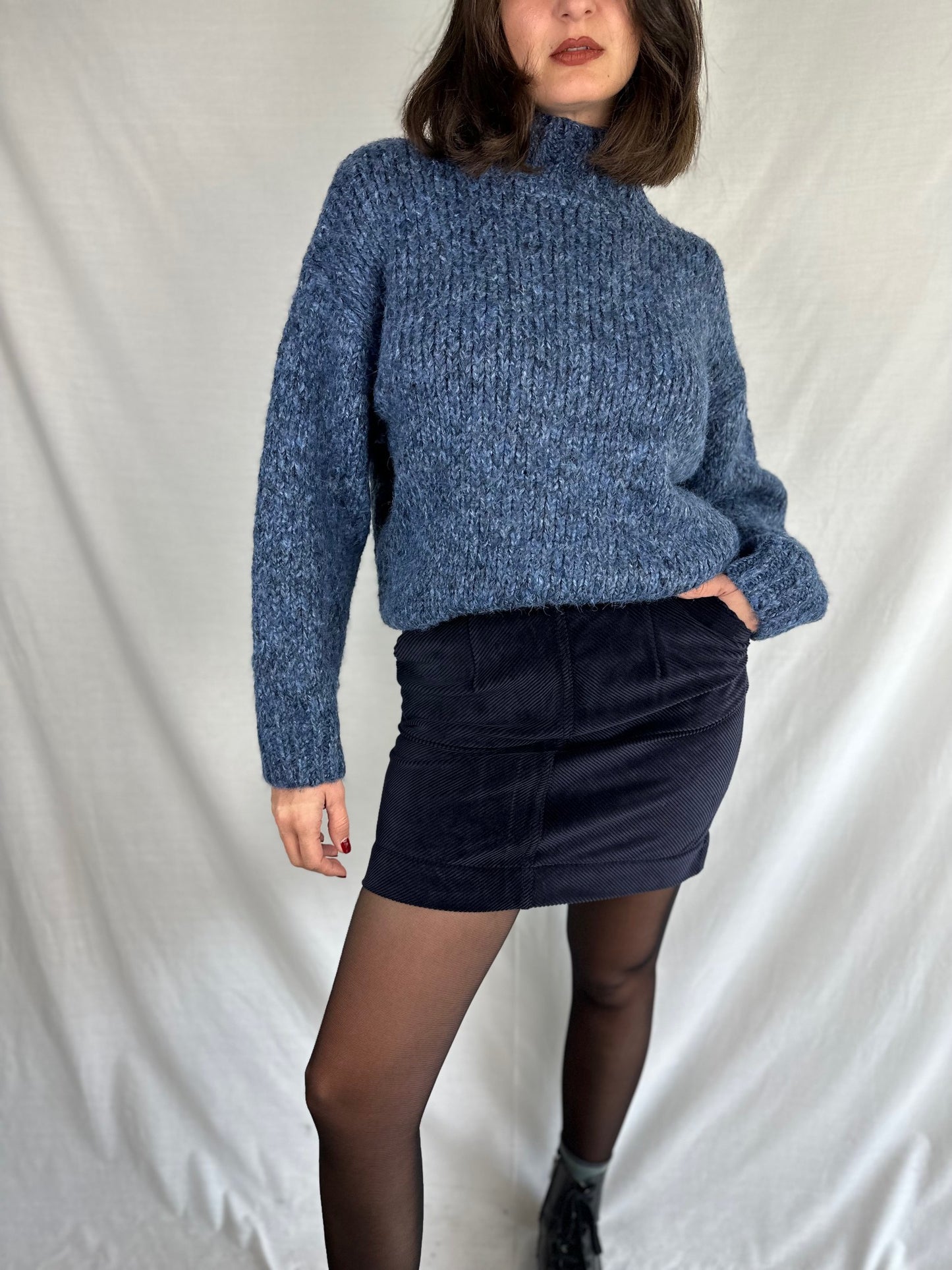 Mini Corduroy Skirt