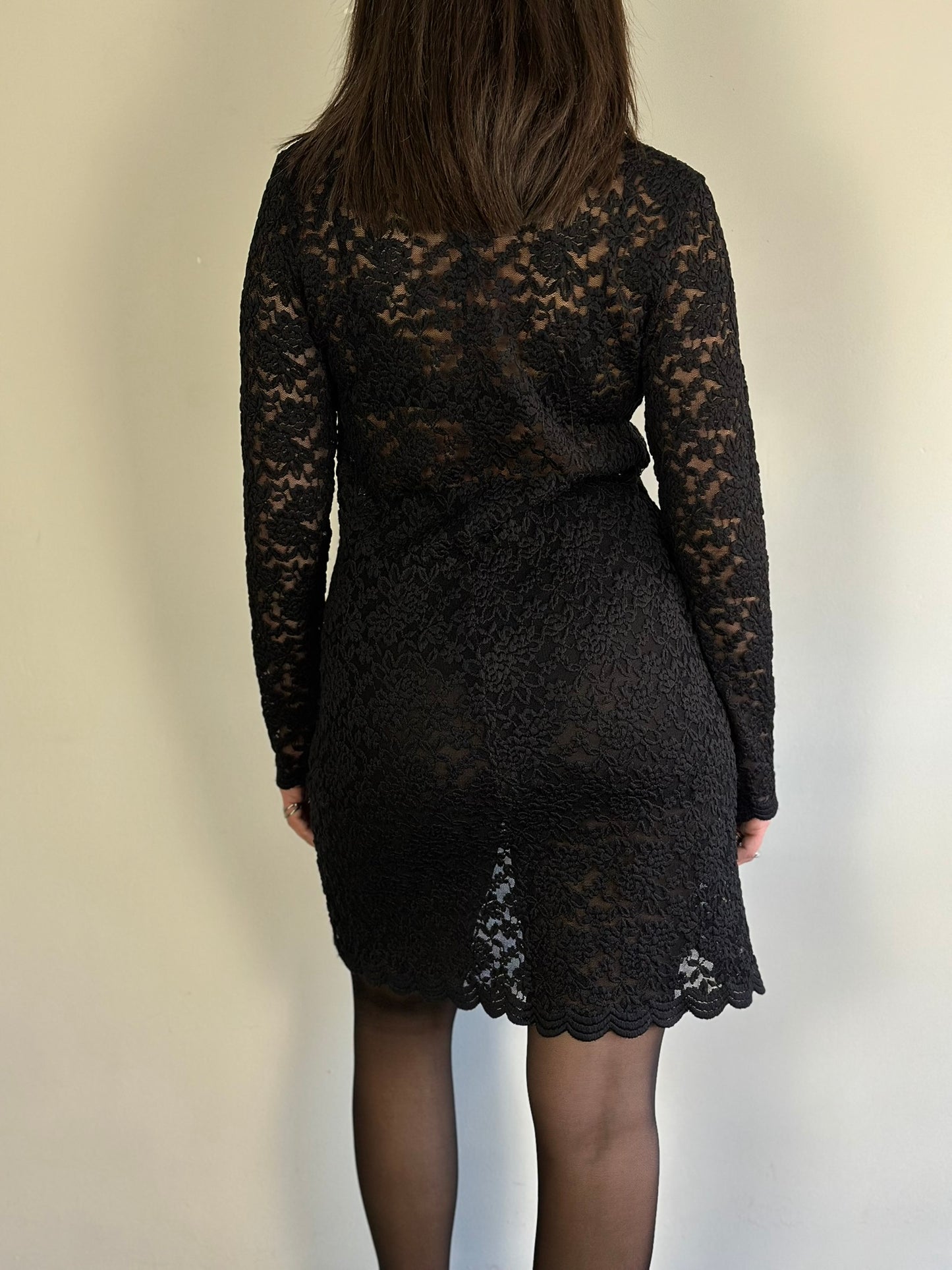 Vintage Lace Dress-Shirt